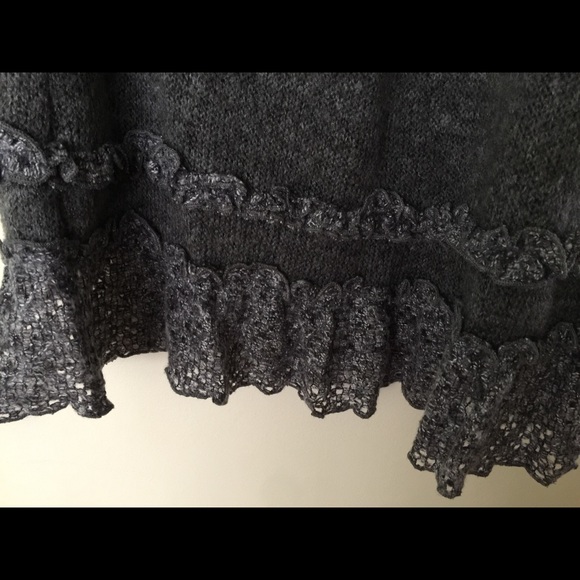 Forla Paris Lined Wool A line Dress Med - Picture 5 of 6